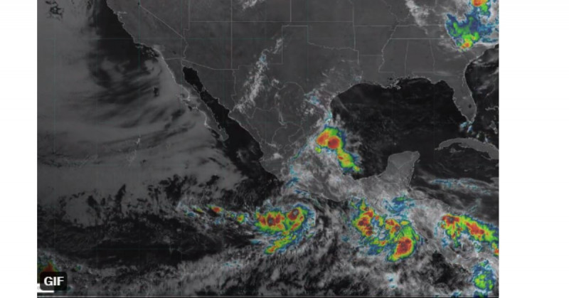 Se formó "Blas" el segundo ciclón de la temporada en el Pacífico