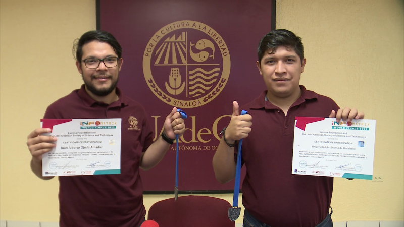 Alumnos de la UAdeO ganan segundo lugar en concurso internacional