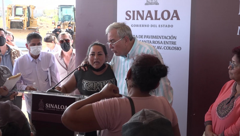 Vecinas de la Invasión Manuel de la Vega piden apoyo al Gobernador Rubén Rocha Moya