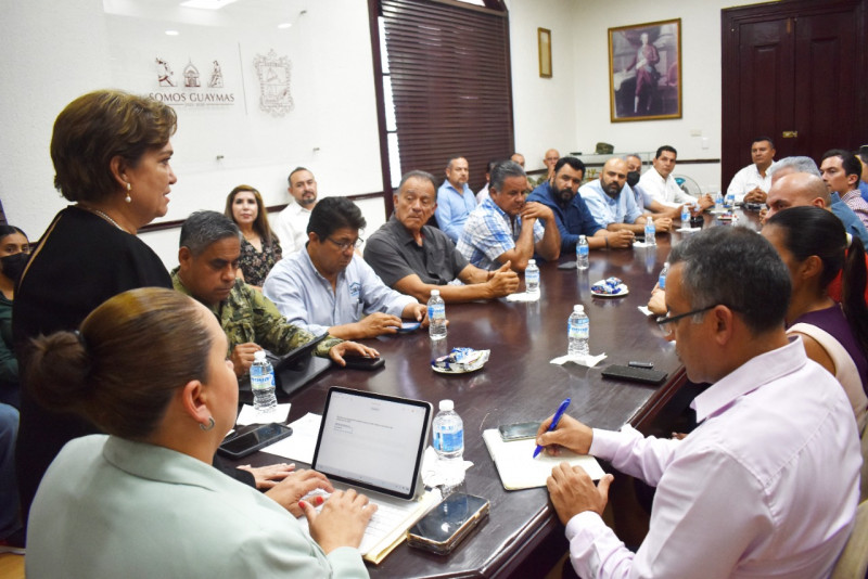 Implementa Mesa Estatal de Seguridad acciones inmediatas para reforzar la seguridad en la zona de Guaymas y San Carlos
