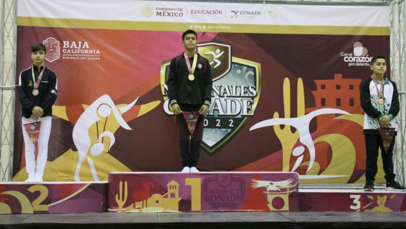Aaron Ibarra logra medalla de oro para Sinaloa en Gimnasia en Juegos Nacionales CONADE 2022