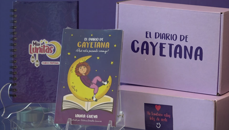 Presentan libro "El diario de Cayetana, ¿qué está pasando conmigo?"