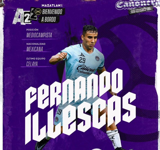Fernando Illescas refuerza Mazatlán FC