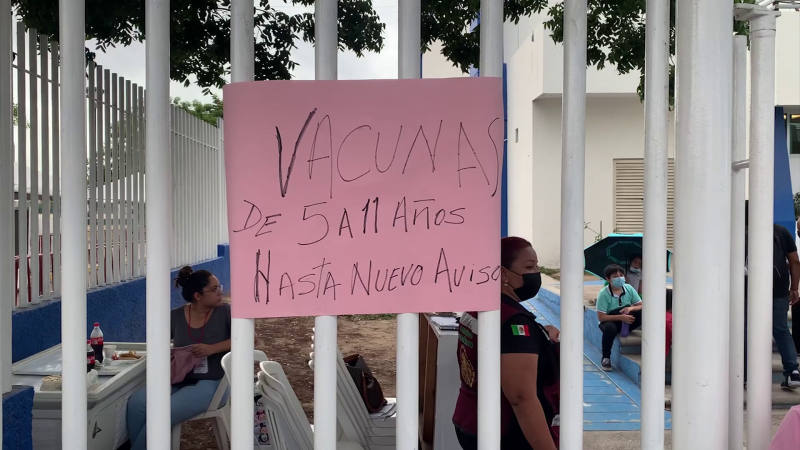 Se acaban las vacunas contra covid para niños de 5 a 11 años en Mazatlán