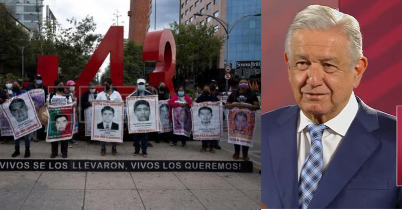 Este año "va a quedar" resuelto lo de Ayotzinapa, promete AMLO