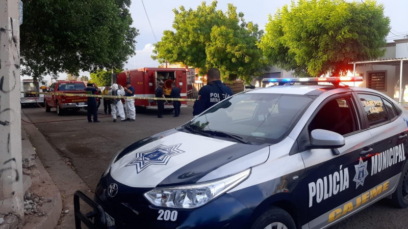 Evacuan a personal de Chatarrera en Ciudad Obregón por fuga de gas cloro, no hubo intoxicados