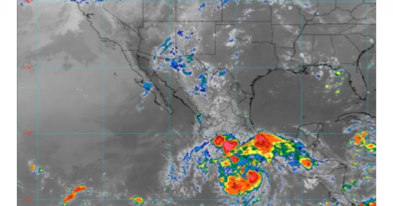Bonnie aumenta a huracán en el suroeste nacional
