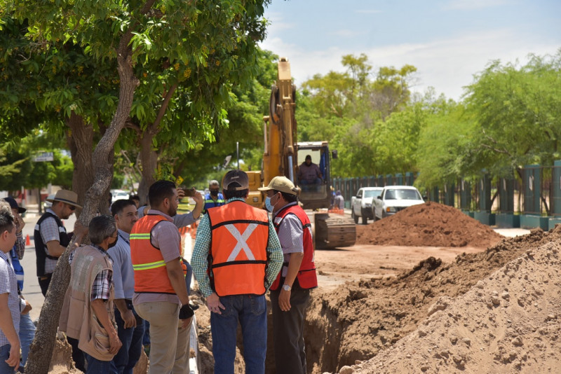 Supervisa alcalde avance en rehabilitación de infraestructura sanitaria