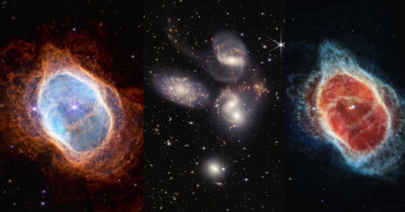 La NASA revela otras impresionantes imágenes del telescopio Webb