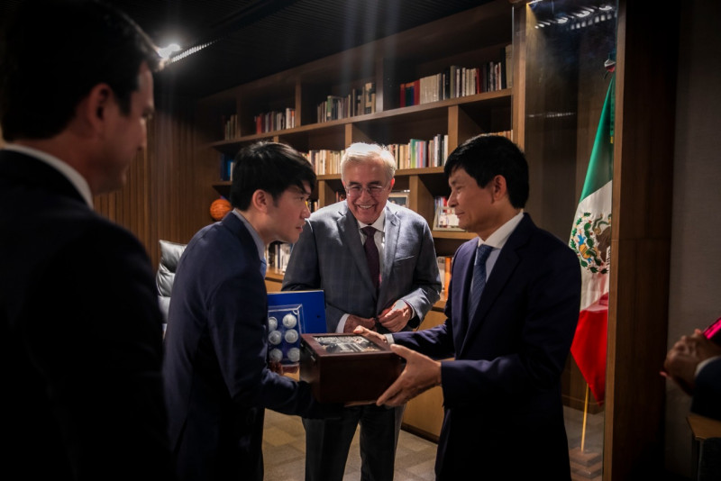 Embajador de Vietnam realiza gira de trabajo por Sinaloa