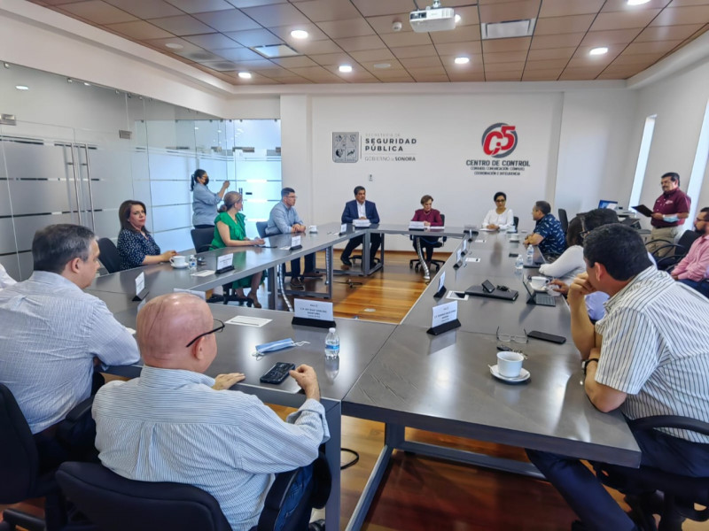 Las seis delegaciones de Canacintra Sonora, interesadas en trabajar junto a Secretaría de Seguridad Pública