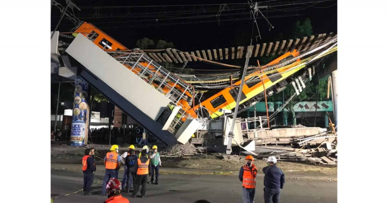 Fiscalía anuncia 10 imputados por colapso del metro de la CDMX