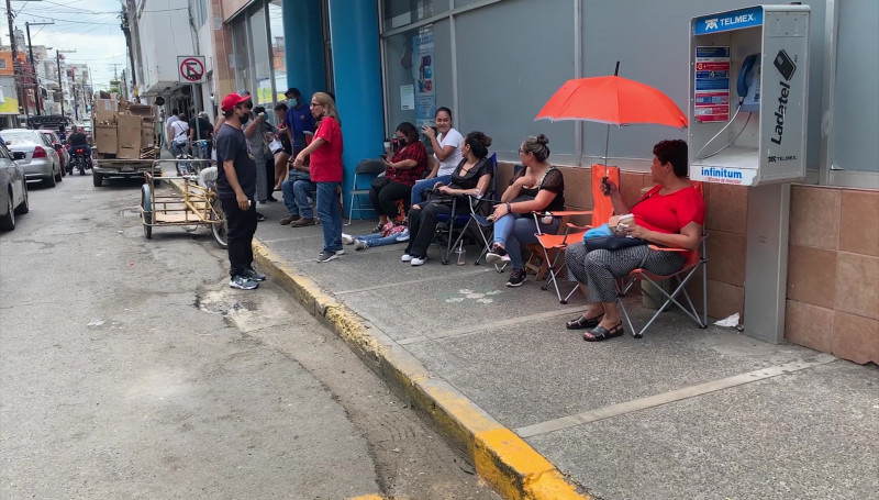 Realizan paro trabajadores del Sindicato de Telefonistas de la República Mexicana