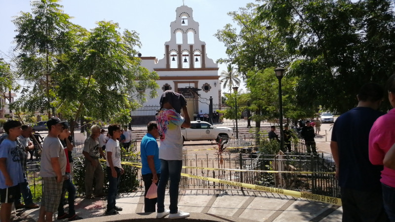 Lo asesinan en plena plazuela de Aguaruto