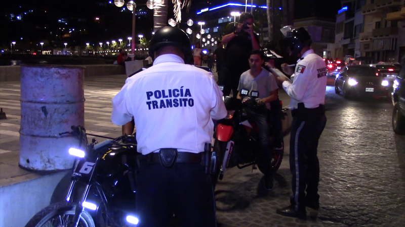 5 motocicletas detenidas en el operativo de revisión y cero tolerancia