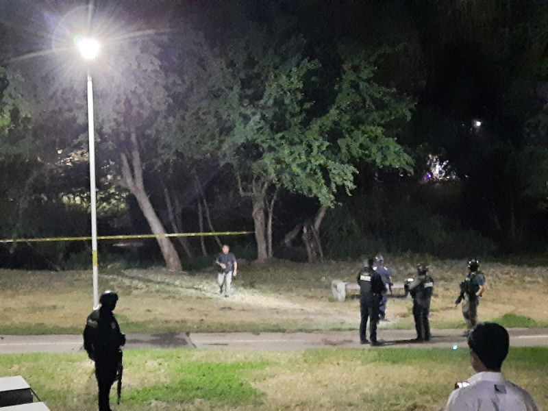 Encuentran granada en el parque “Las Riberas” de Culiacán