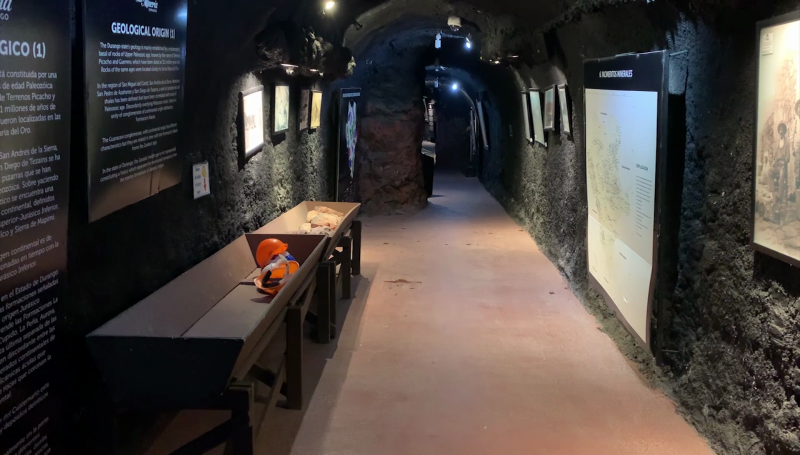 "Túnel de minería", un museo dedicado a la historia de Durango
