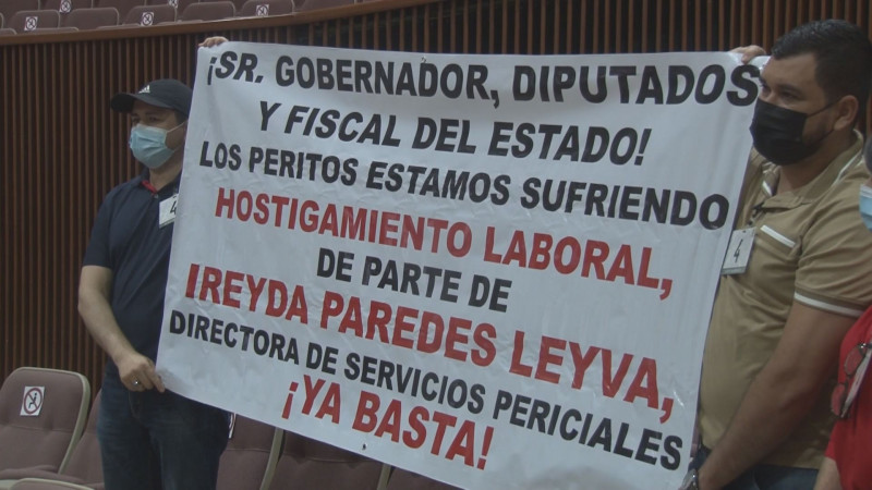 Denuncian hostigamiento laboral en Servicios Periciales de la FGE de Sinaloa