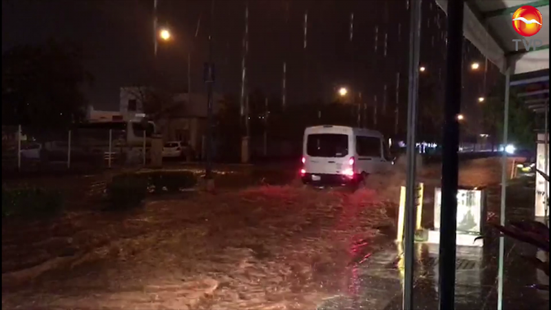 Se registran 9 reportes al 911 durante las lluvias en Mazatlán