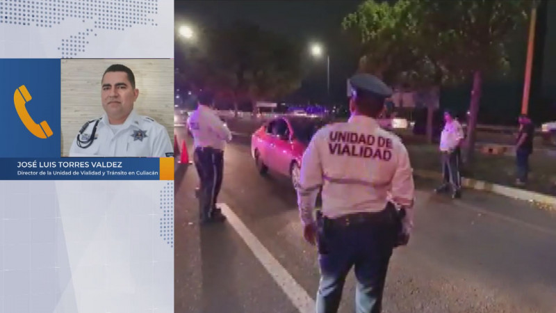 Retienen a 12 conductores que dieron positivo a consumo de alcohol en "puntos de revisión médica" en Culiacán