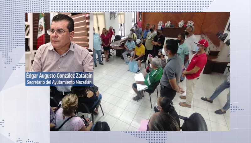 Secretario del Ayuntamiento de Mazatlán atiende a viudas de policías y tránsitos