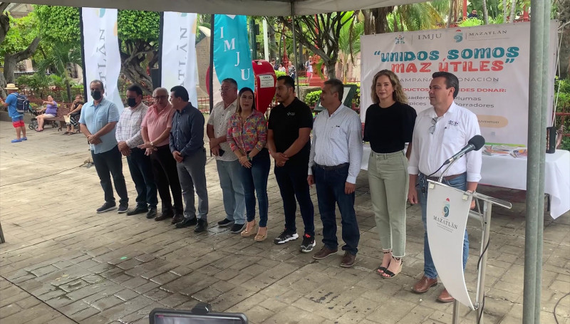 IMJU Mazatlán inicia campaña "Unidos Somos Maz Útiles"