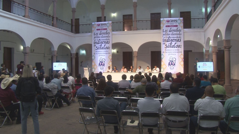 IEES realiza panel sobre derechos político-electorales de las comunidades indígenas de Sinaloa