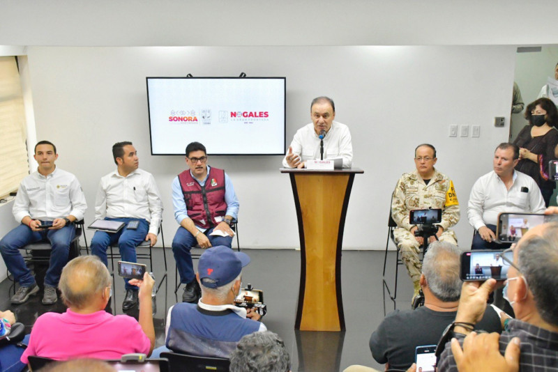 Invertiremos 550 millones de pesos para resolver las inundaciones en Nogales: gobernador Alfonso Durazo
