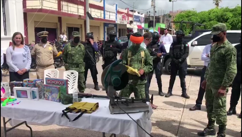 Inicia canje de armas en Escuinapa