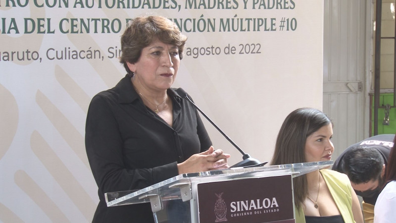Niega Delfina Gómez utilizar a la SEP como trampolín político para la gubernatura del Estado de México