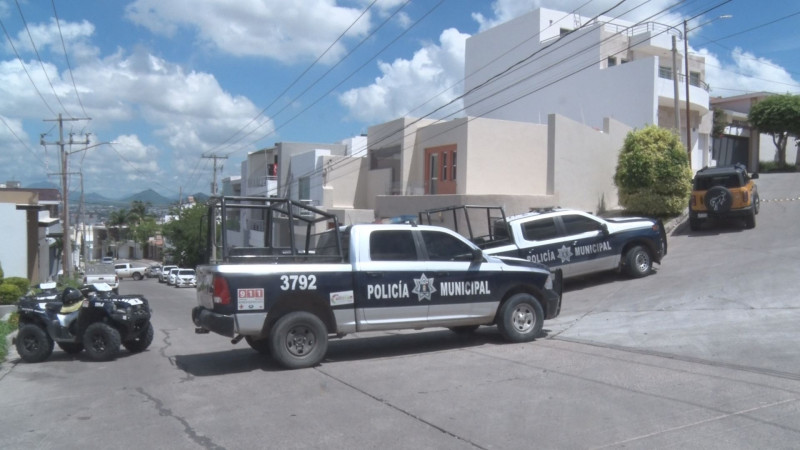 Autoridades aseguran casa en Culiacán