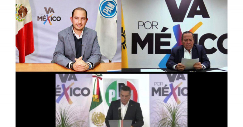 ¿Estás de acuerdo? 35 % de mexicanos aprueban la alianza Va por México