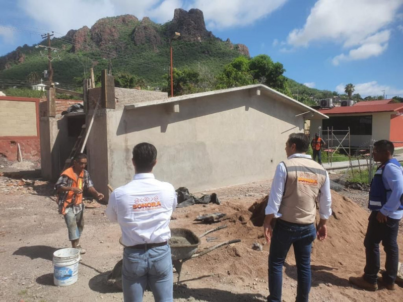 Supervisa ISIE planteles escolares de Empalme y Guaymas para detectar afectaciones ocasionadas por inundaciones y fuertes lluvias