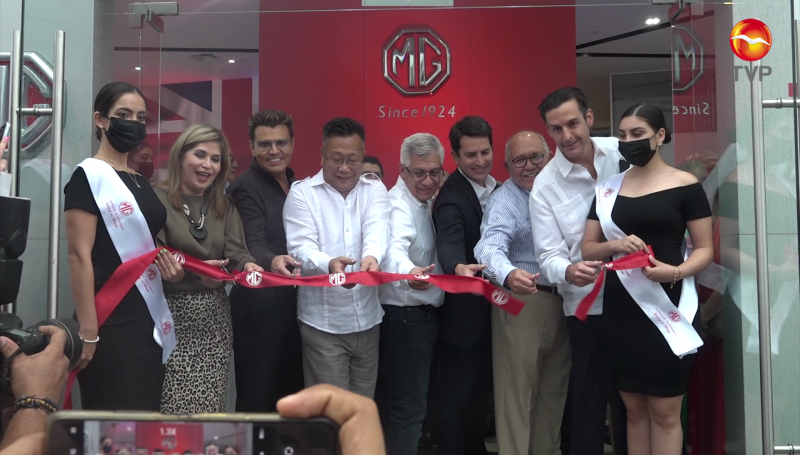 Inauguran agencia automotriz MG en Mazatlán