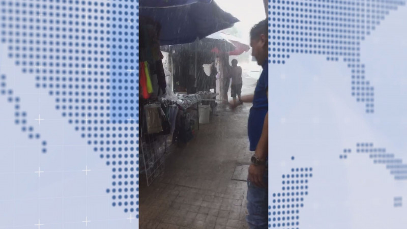 Buscan apoyar a comerciantes afectados por lluvias