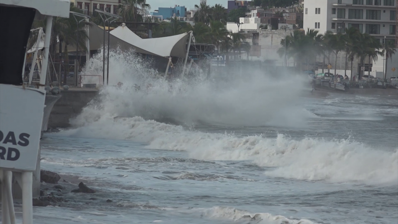 Por alto oleaje, se mantienen playas cerradas