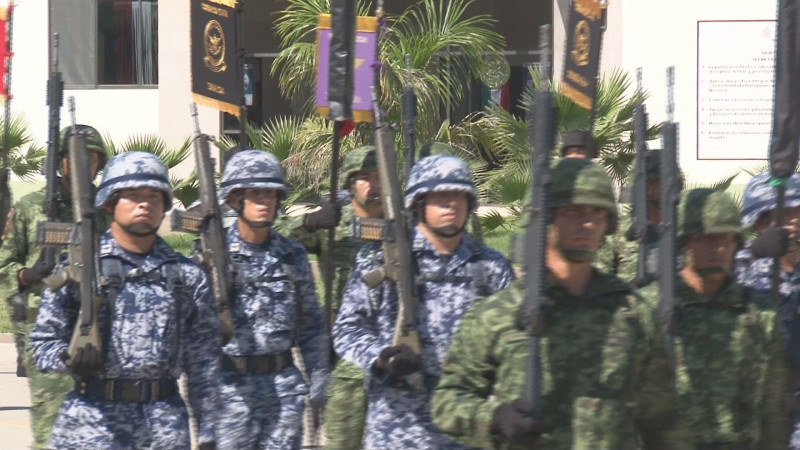 Se preparan por dos meses para el desfile cívico militar