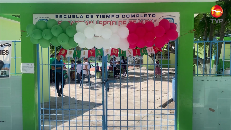 Vuelven los festejos patrios a escuelas de Mazatlán