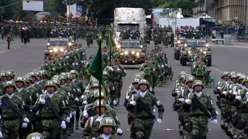 Desfile Militar en Ciudad de México