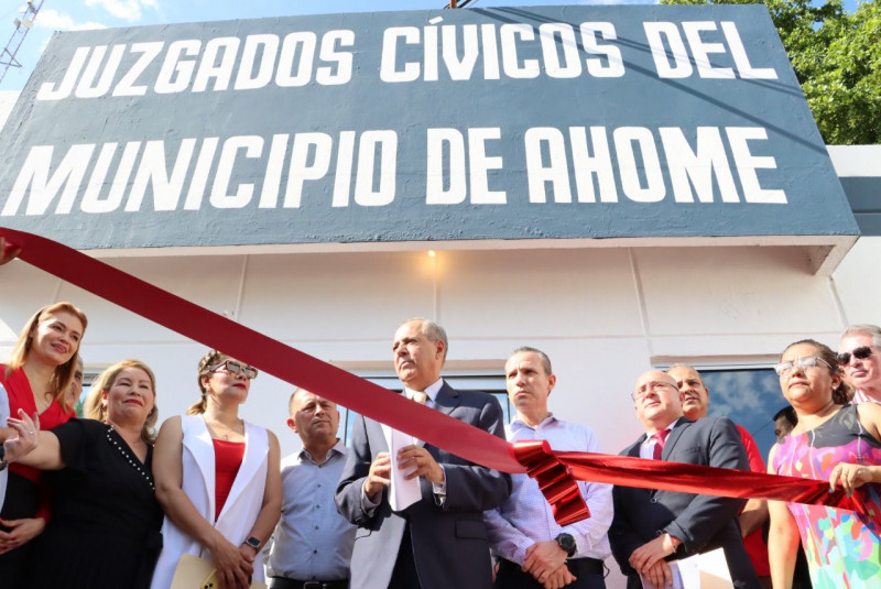 Inauguran en Ahome el primer Juzgado Cívico de Sinaloa