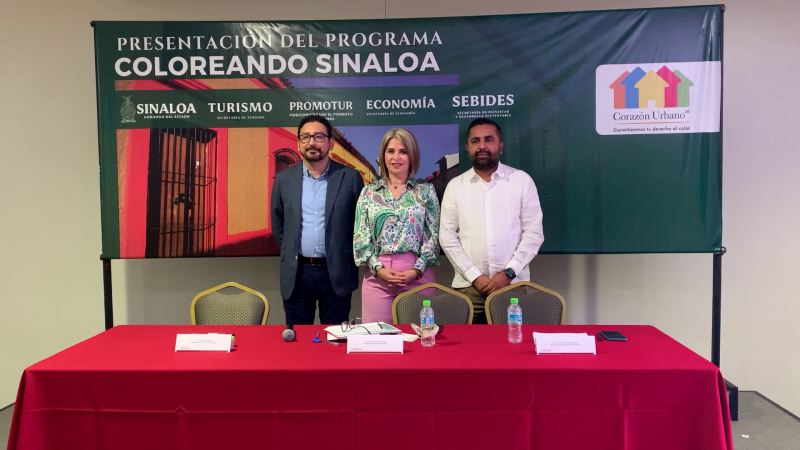 Comunidades serán coloridas con el Programa “Coloreando Sinaloa”