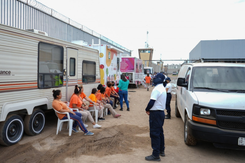 Atiende Salud Sonora emergencia en el Centro de Readaptación Social (Cereso I)