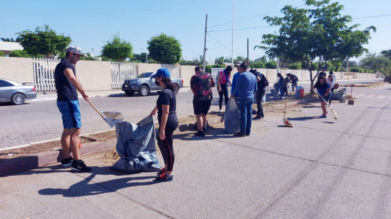 Se suma ITSON a la limpieza en Ciudad Obregón