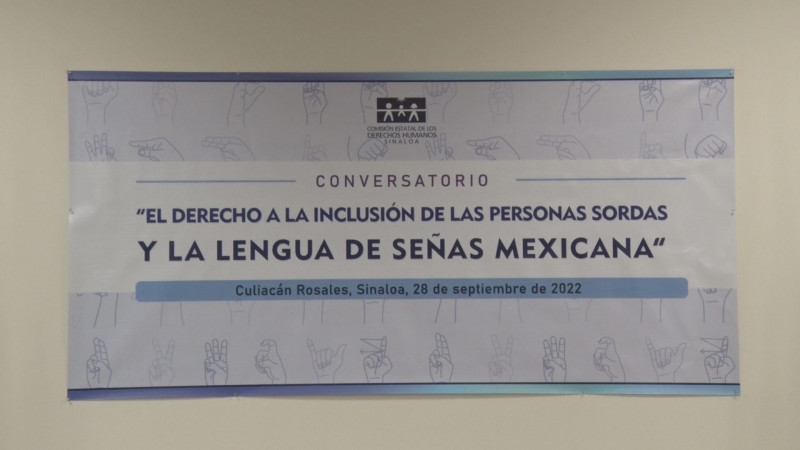 Conversatorio en Culiacán por el Día Internacional de las personas sordas
