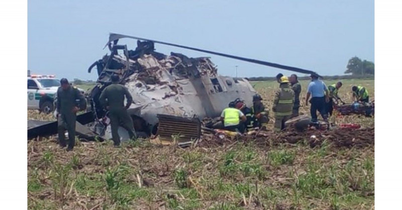 FGR confirma que helicóptero de la Semar cayó por falta de combustible