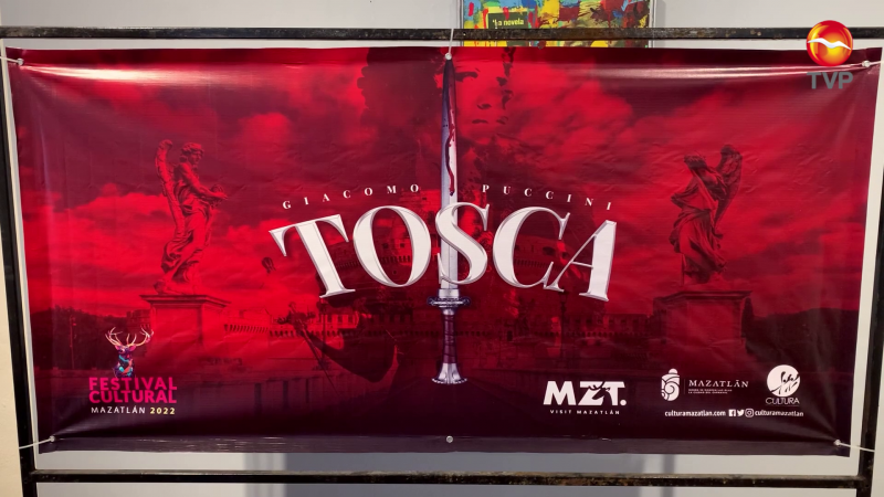 Ópera "Tosca" se presentará en Teatro Ánegla Peralta