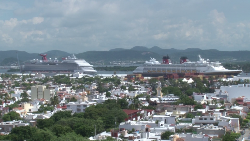 Serán 11 cruceros los que arriben en Mazatlán en Octubre