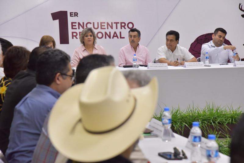 Exponen delegados cartera de servicios a alcaldes del sur de Sonora