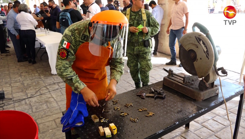 Arranca campaña de canje de armas de fuego en Mazatlán