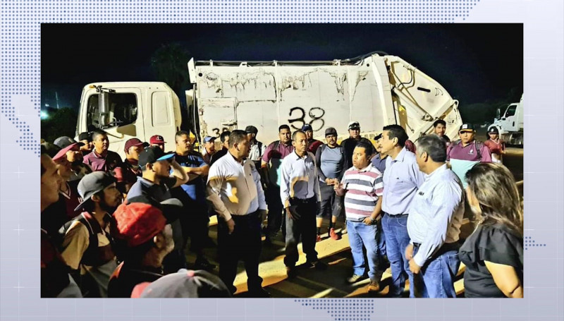 Trabajadores de Aseo Urbano se comprometieron a limpiar Mazatlán para este fin de semana, afirma Martín Pérez